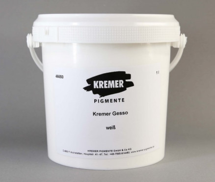 Kremer Gesso για λάδι και ακρυλικό - 5λ